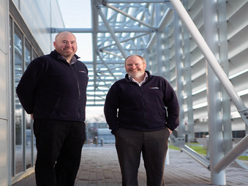 Two Eurofins employees working for Eurofins PSS Insourcing Solutions